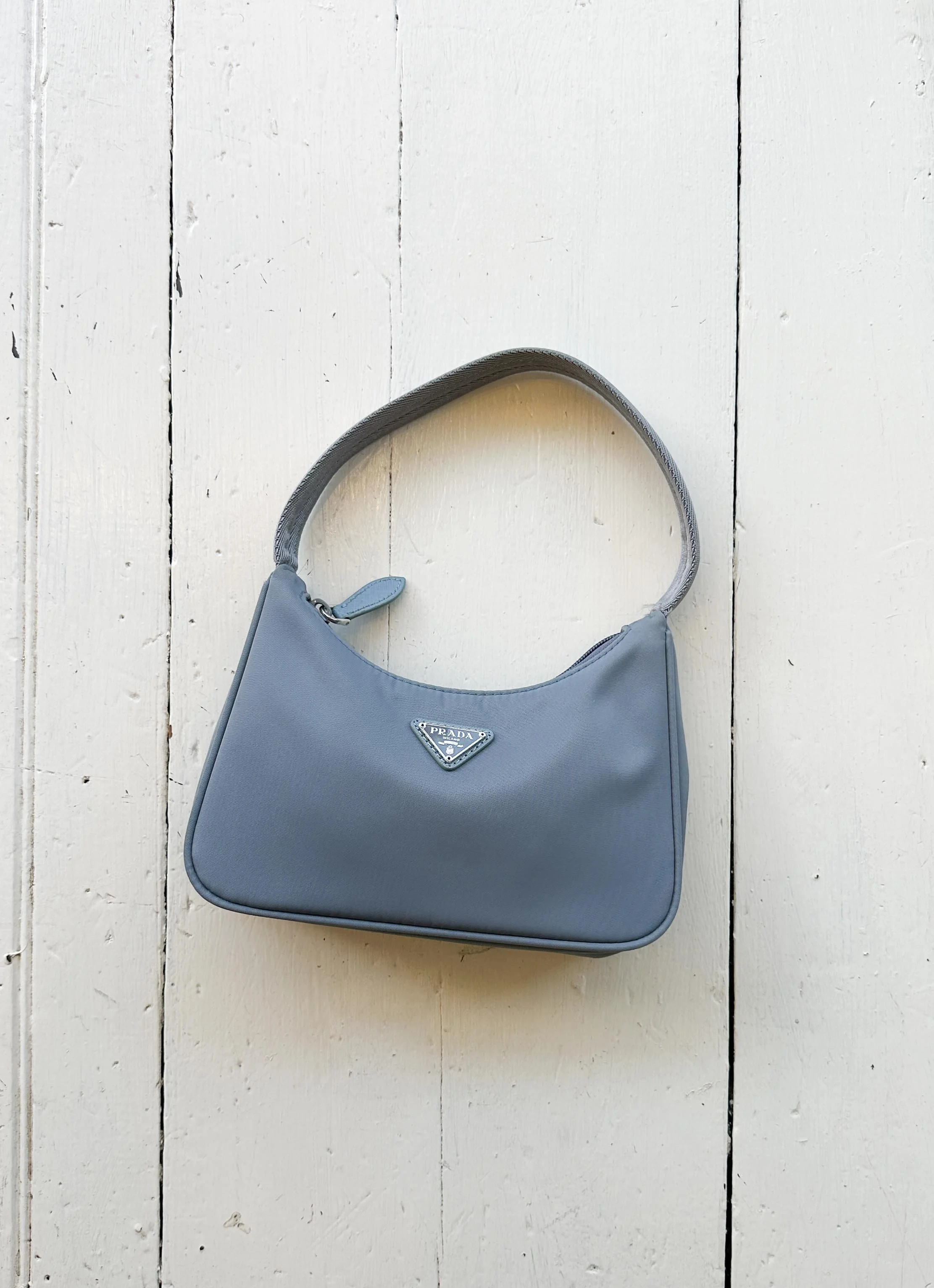 Prada mini tessuto hobo nylon satchel shop